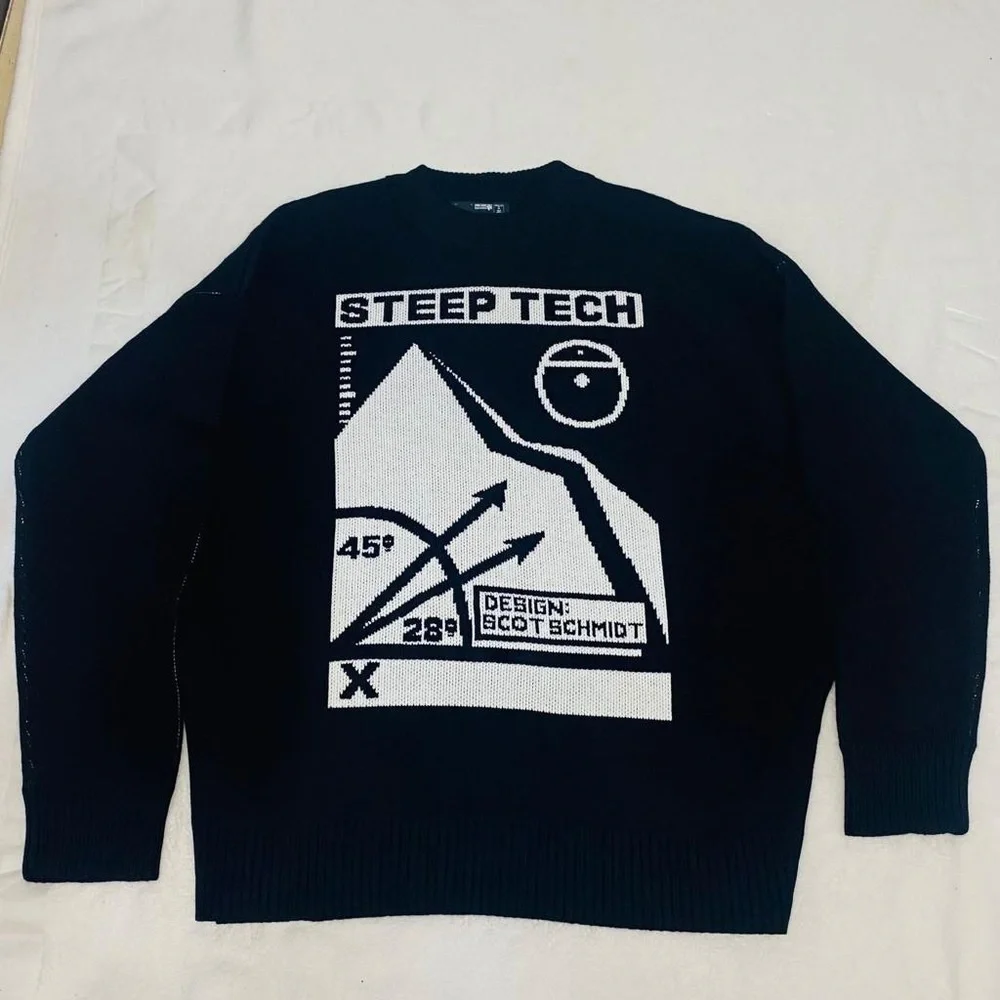 North face black label sweater Fleece sweatshirt scot Schmidt